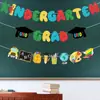 Banner de Graduación de Jardín de Infantes Transfronterizo Banner de Fiesta de Graduación Decoración de Salón de Clases de Jardín de Infantes