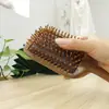 Sândalo Natural Massagem Caseira Madeira Maciça Sem Pintura Pente Grande com Airbag Massagem no Couro Cabeludo Pente Modelador Pente Grande com Almofada de Ar