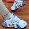 Dad Shoes 2026 Novo Modelo Tênis de Corrida Unissex Versátil Sola Macia Sapatos Brancos Moda Tendência Sapatos Masculinos