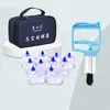 Dispositivo de ventosaterapia a vácuo coração dia estagnação sanguínea pote tipo bomba 30 potes um conjunto para casa salão de beleza purga de sangue medicina chinesa picar pote de sangue