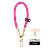 Cordón para teléfono móvil de alta gama, cadena de muñeca, bandolera, antipérdida, trenzado, cordón corto para teléfono móvil, regalo, personalización