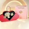 Pastel de Amor 520 Día de San Valentín Oro Puro 999 Festival Qixi Set de Regalo Romántico, adecuado para pequeños regalos del Festival Qixi, disponible para venta al por mayor