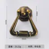 Puxador de anel para gaveta de armário transfronteiriço, anel simples moderno, para guarda-roupa de furo único, liga de zinco, fabricantes de puxadores de porta de armário