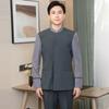 Ropa de trabajo de limpieza para mujer de manga larga traje de otoño e invierno limpiador de pisos de habitación de hotel tía ropa de limpieza de propiedades personalización