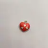 Acessórios para Joias DIY de Resina em Formato de Coração, Pingentes de Colar, Brincos, Presilhas de Cabelo, Materiais para Produtos Artesanais Atacado