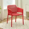 Silla de Malla para Ocio en Casa, Silla con Respaldo de Plástico Transpirable, Taburete de Plástico para Restaurante al Aire Libre, Puesto de Barbacoa en Mercado Nocturno, Protección Solar Multicolor