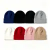 Novo Chapéu Masculino Outono e Inverno à Prova de Vento Proteção Contra Frio Chapéu de Lã Tricotado Quente Estilo Coreano Tendência Headwear para Ciclismo ao Ar Livre