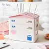Estante de Almacenamiento Estilo Crema Tablero Enchufable Caja de Almacenamiento Caja de Almacenamiento para Router Hogareño Multicapa Wifi Inalámbrico Decodificador de TV