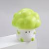 Luz de Noite Decorativa Pequena de Mesa com Desenho de Vegetais Fofo LED Lâmpada Criativa Presente para Estudantes Presente para o Dia das Crianças