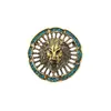Moda Retro Europea y Americana Broche de Tigre Año Zodiacal del Tigre Pin Conmemorativo de Aleación de Diamante Unisex Corsage Decorativo