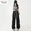 Pantalones de Trabajo de Secado Rápido Woodpecker para Mujer 2026 Nuevo Verano Sueltos de Secado Rápido de Seda de Hielo de Pierna Ancha Pantalones Deportivos para Exteriores para Mujer