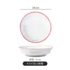 Cuenco Cerámico Estilo Hunan para Saltear, Plato Auspicioso y Deseoso para Saltear, Utensilios de Cocina, Cuenco Bajo Estilo Jiangxi, Uso Comercial