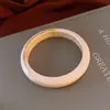 Pulsera Geométricamente Manchada de Resina Dopamina Colorida, Lujo Ligero, Pulsera de Nicho de Gama Alta, Pulsera Versátil Transfronteriza Europea y Americana