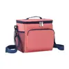 Bolsa Térmica para Lonchera, Bolsa Portátil para Lonchera de Estudiante, Bolsa para Lonchera de Oficina de Gran Capacidad, Almacenamiento de Bolsa para Lonchera Impermeable con Papel de Aluminio