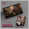 Switch Oled Chainsaw Man Capa Protetora Rígida com Padrão Pintado Tipo Dividido Capa Rígida de PC