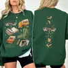 Moletom Double-Sided Batboysvelaris Série Acotar Suéter para Amantes de Livros Camisa Esportiva de Lã de Manga Longa
