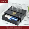 Suporte de Escova de Dentes de Acrílico Xingyi Caixa de Armazenamento de Artigos de Higiene Pessoal para Hotel para Escovas de Dentes e Bandeja para Consumíveis Descartáveis para Pousadas