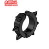 Pendientes de clip de oreja de púas simples sin orificio para la oreja, redondos de acero de titanio para hombres y mujeres, joyería de oreja de Joker de moda en stock