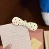 Pinza para el pelo de lunares de dopamina para mujer, Pinza lateral dulce y versátil, Pinza Bb linda, Pinzas de colores para flequillo y cabello, Pasador de moda