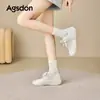 Zapatillas de Ballet Augushiden para Mujer Modelo Nuevo Otoño 2026, Extremadamente Elegantes, que Aumentan la Altura, Zapatillas Deportivas Casuales de Suela Blanda