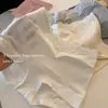 Calcinha Feminina Seamless de Algodão Classe A, Estilo Japonês Simples, com Gancho Estendido, Cintura Média-Alta, Algodão Puro, Acabamento em Renda