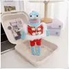 Colgantes de peces geniales, peces flácidos, peces que yacen planos de los residentes de Fondo de Bikini, accesorios para llaveros, chalecos de cama, Año Nuevo
