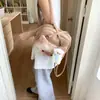 Lindo y Bien Portado Gatito Pan Mochila de Leche Bolsa de Dibujos Animados Bolsa de Dolor Bolso Tote Bolsa Creativa Bolso Cruzado para Mujer