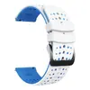 Adecuado para Samsung/Huawei/Xiaomi Watch Series Gypsophila Correa de Silicona de Dos Tonos para Reloj 22mm Universal
