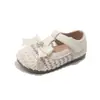 Zapatos Pequeños de Piel para Niñas 2026 Verano Nuevos Zapatos de Princesa para Niños Sandalias Birken Elegantes para Niñas Pequeñas Mocasines Súper Suaves