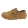 Zapatos Birkenstock de Suela Gruesa de Venta Caliente Cobertura Total Zapatos para Mujer Otoño 2026 Nuevos Mocasines Versátiles sin Cordones Zapatos para Conducir Zapatos Individuales Birkenstock