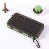 Carregador solar portátil para atividades ao ar livre 20000mAh de alta capacidade, à prova d'água, com bússola, para celular, power bank