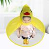 [Xinyiqi] Impermeable Ovni para Niños Capa Estilo Pato Amarillo Pequeño Sombrero Paraguas Artefacto para Días Lluviosos para Hombres y Mujeres
