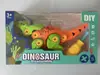 Desmontaje transfronterizo Gashapon Tyrannosaurus Dinosaurio Juguetes Educativos Puesto Puesto Huevos Divertidos Bloques de Construcción DIY Juguetes de Mercado Nocturno Venta al por Mayor