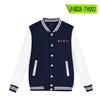 Traje de Béisbol de Estudiante Americano de Primavera y Otoño de New Tomorrow Ark 2022 Transfronterizo Chaqueta Rosa Holgada para Mujer Coreana