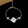 Pulsera Popular de Malla Metálica Transfronteriza, Estilo Minimalista Europeo y Americano, Pulsera Trenzada con Cierre Deslizante, Accesorio de Mano Simple y Versátil