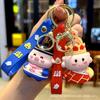 Llavero de Muñeco de Dibujos Animados Viaje al Oeste 2026 Nuevo Lindo Ba Jie Sun Wukong Llavero de Coche Colgante para Bolso