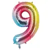 Gao Fei Globo Digital de Película de Aluminio versión americana delgada versión delgada de 40 pulgadas decoración de escena de cumpleaños globo de papel de aluminio al por mayor
