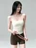 Traje deportivo talla extra para mujer, nuevo para el verano 2026, ropa de yoga, top sin mangas, camisola, shorts para correr, entrenamiento, fitness