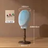 Maniquí de Cabeza para Peluca Soporte de Exhibición de Sombreros de Espuma Perchero para Bufandas Soporte para Sombreros Perchero para Bufandas Tienda de Ropa para Mujer Maniquí de Cabeza con Pines