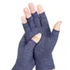 Guantes de Compresión Deportivos de Punto sin Dedos de Fábrica Guantes de Entrenamiento de Compresión Elástica para Articulaciones Ciclismo Fitness