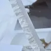 Tecido Colorido com Ruffle Elástico Unidirecional de 1,5cm Renda Elástica para DIY de Roupa Íntima, Meias e Acessórios