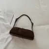Bolsa de ombro retrô-chique Shuai Mi Jia para mulheres, nova moda de outono de 2026, bolsa de ombro texturizada para o dia a dia