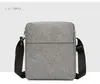 Bolsa Business Casual Simples Repelente à Água Bolsa de Viagem Grande Capacidade Tecido Oxford Vertical de Ombro Transversal Bolsa com LOGO Estampado