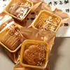 Bandeja Base para Bolsa de Empaque de Pastel de Luna Engrosada Modelo Nuevo 2026 Festival de Medio Otoño Pastel de Piel de Nieve Yema de Huevo Custard Bolsa Sellada a Máquina 50g 75g