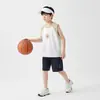 Chal de hombros anchos para niños, malla transpirable deportiva de verano para niños, nuevo estilo 2026, camiseta sin mangas para niños