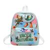 Otoño 2026 Nuevo Lindo Dibujo Animado Anime Estampado Moderno Versátil Gran Capacidad Bolso de Hombro Único/Doble Bolso de Mano para Hombres, Mujeres y Niños