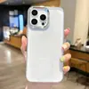 Funda para Teléfono Móvil con Brillo y Pegamento de Gipsofila Adecuada para Apple 16Promax Anticaída 15 Lujo Accesible 11 Transparente Sencilla 14