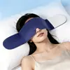 Máscara de olho com tecnologia de gravidade para sono profundo, bloqueio de luz, máscara de olho com tecnologia de gravidade de micropressão dupla face fábrica
