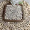 Accesorios y Joyería de Cubo de Rubik de Cristal Blanco Natural de Todas las Direcciones