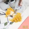 Estambre de flor de gasa hecho a mano DIY Horquilla antigua Simulación de flor Material de flor Cabeza de fósforo Núcleo de flor Accesorios para el cabello